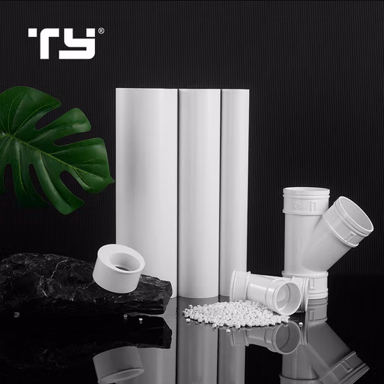 Cruz plástica de las instalaciones de tuberías Y del drenaje de la conexión del agua del PVC UPVC que pierde