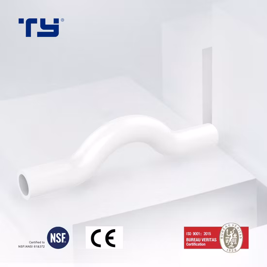 Instalación de tuberías de plástico estándar ASTM D2466 (PVC / CPVC / PPR / plástico) para suministro de agua