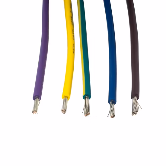 Cable eléctrico UL Cable de conexión aislado con PVC UL1007