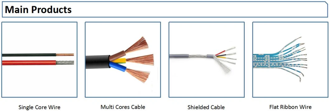 UL Electric Wire Cable PVC Insulated Hook up Wire UL1007