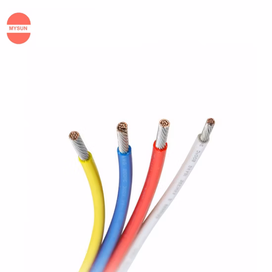 VDE H05ss-F 450V Tinned Copper Insulated Silicone Power Cable Dw12