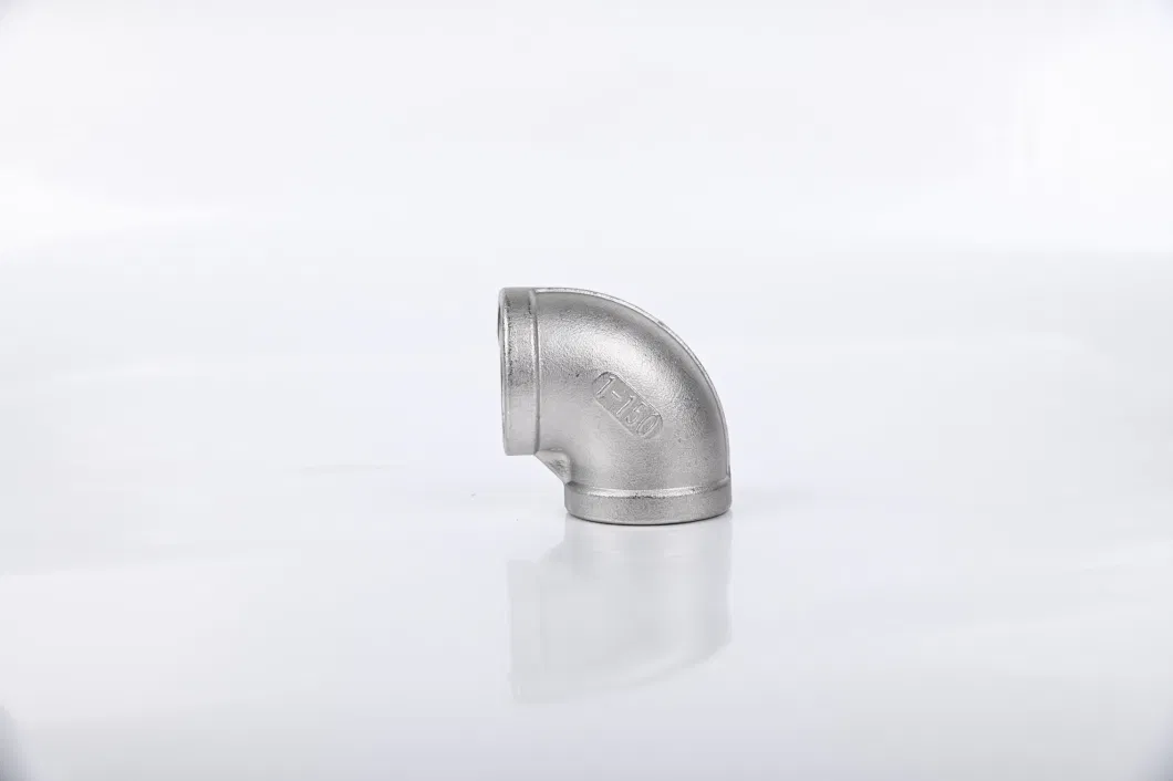 Anmiao Hot Sale Stainless Steel Inox Elbow Thread Bsp NPT