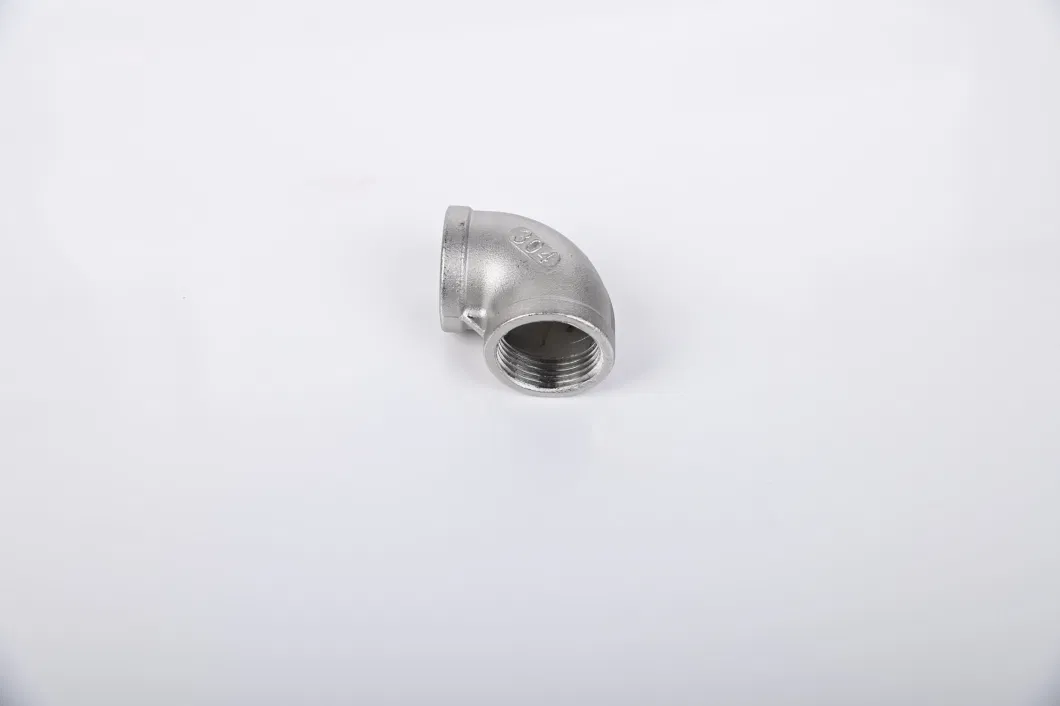 Anmiao Hot Sale Stainless Steel Inox Elbow Thread Bsp NPT