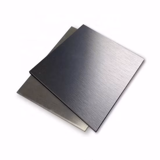 Hoja plana de acero inoxidable Ss con AISI ASTM 201 202 304 304L 316 316L 309 310 410 420 430 904L nº 4 2b 8K Ba Hl Espejo 0,8 mm 4*8 Precio de fabricación de metal de China