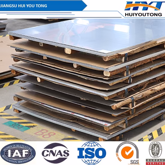 Hoja plana de acero inoxidable Ss con AISI ASTM 201 202 304 304L 316 316L 309 310 410 420 430 904L nº 4 2b 8K Ba Hl Espejo 0,8 mm 4*8 Precio de fabricación de metal de China