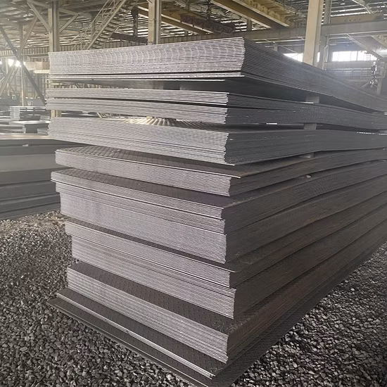 El procesamiento de la construcción Q235/Ss400 S235jr/S355jr/S235/A36/39NiCrMo3 laminado en frío/caliente/recipiente a presión/aluminio/galvanizado/acero inoxidable/aleación/hoja de acero al carbono.